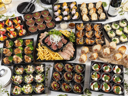 大皿盛りと小分け プレミアムイベントプラン