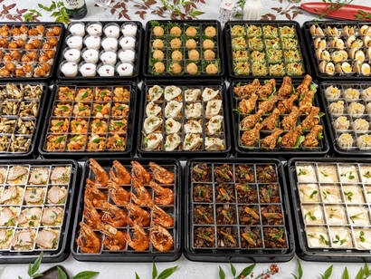 全品小分け 北京飯店のラグジュアリーブッフェ