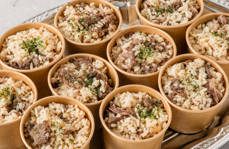 【温製】ステーキハウスのビーフピラフ