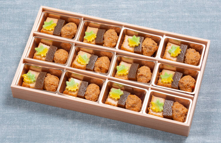 とりつくねと厚揚げのすき煮風