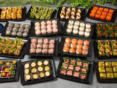 4色手まり寿司と創作おつまみ-瑠璃RURI-