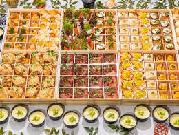 懐石フレンチ ローストビーフの折箱プラン