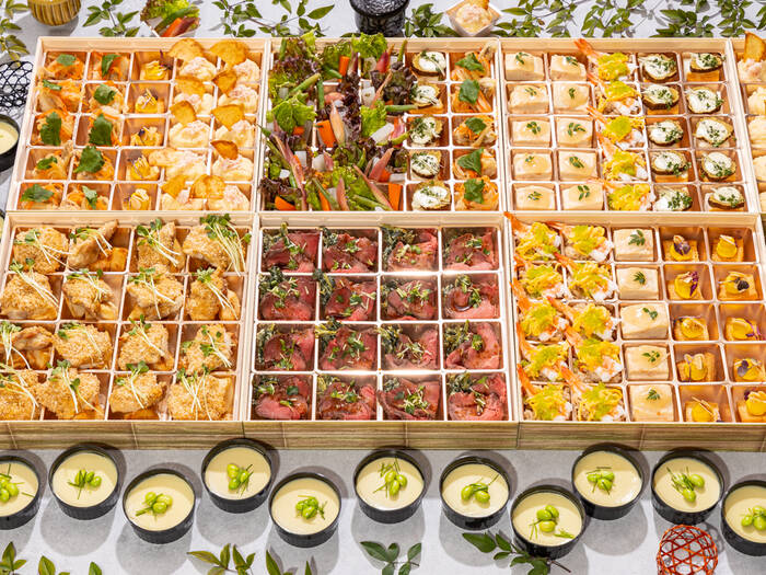 懐石フレンチ ローストビーフの折箱プラン｜懐石フレンチ壱(カイセキ