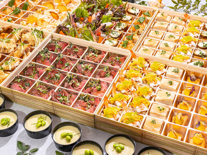 懐石フレンチ ローストビーフの折箱プラン｜懐石フレンチ壱(カイセキ