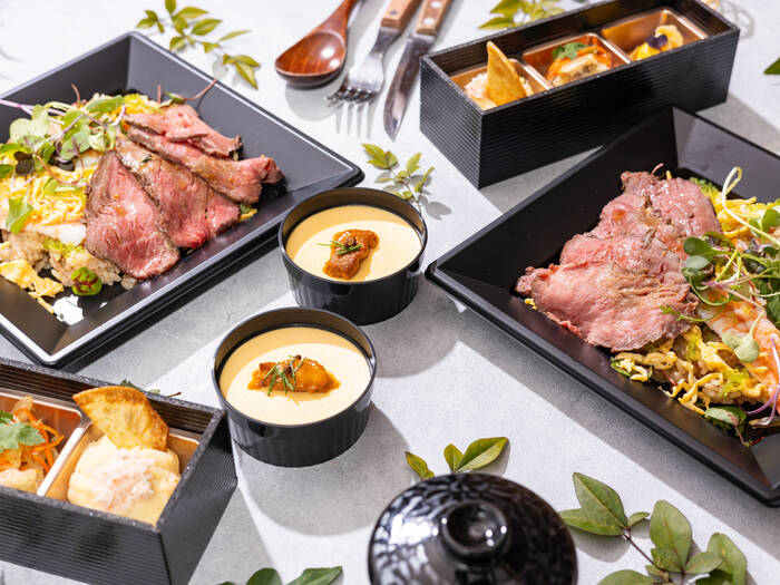 ≪個食≫懐石 ローストビーフと雲丹の茶碗蒸しコース｜懐石フレンチ壱