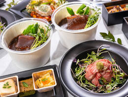 ≪個食≫懐石 温製・黒毛和牛赤ワイン味噌煮込みコース