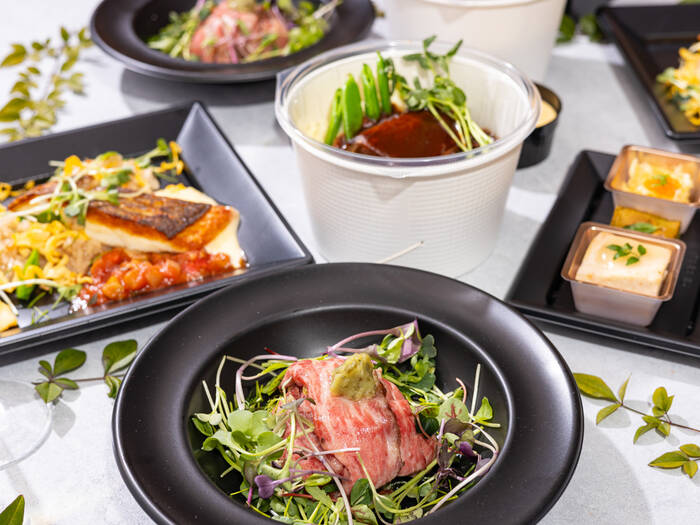 ≪個食≫懐石フレンチ 真鯛と黒毛和牛ずくし フルコース｜懐石フレンチ