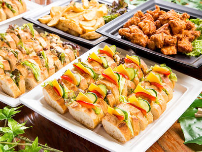 890円3種のサンドと揚げ物プラン