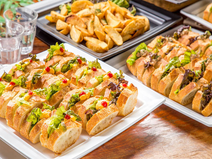 890円3種のサンドと揚げ物プラン｜レガラート - シェフコレ