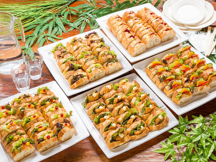 890円5種のサンドイッチプランA｜レガラート - シェフコレ