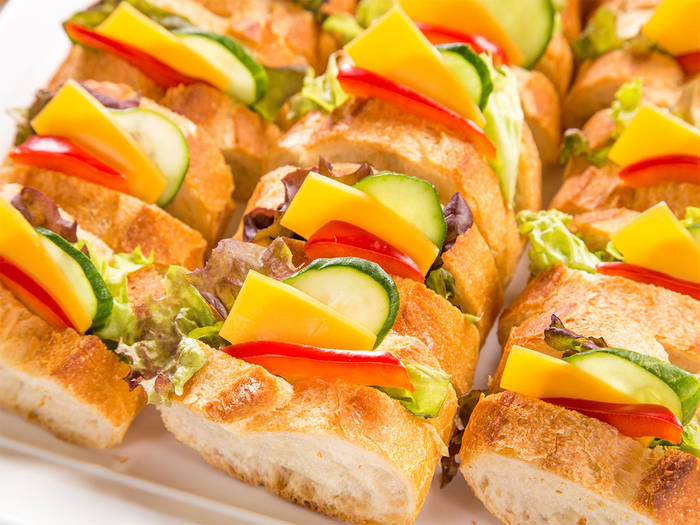 890円5種のサンドイッチプランA｜レガラート - シェフコレ