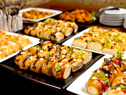 5種のサンドイッチと揚げ物のプラン