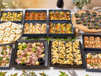 《トング付大皿メイン》炭創作スペシャルプラン