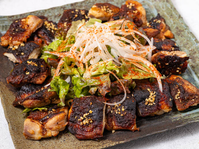 トング付・大皿メイン》3種の炭焼き肉プラン｜中目黒 炭創作Yu-Yu
