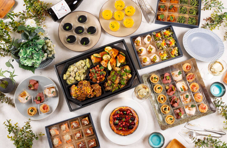 6名様分の盛り付けイメージ