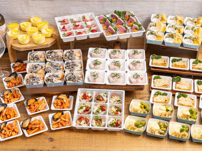 湘南野菜と茅ヶ崎釜揚げしらすが楽しめるシーフードプラン