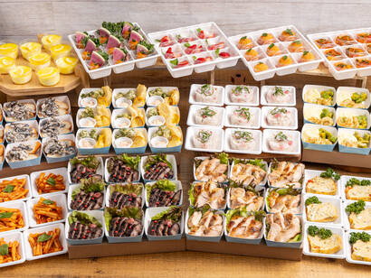 湘南野菜と湘南銘柄牛を使ったスペシャルプラン