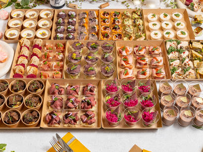 《小分けフレンチ》ジビエと3種の自家製スイーツ