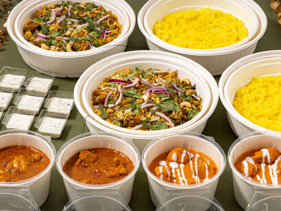 2種の選べるカレーとビリヤニ