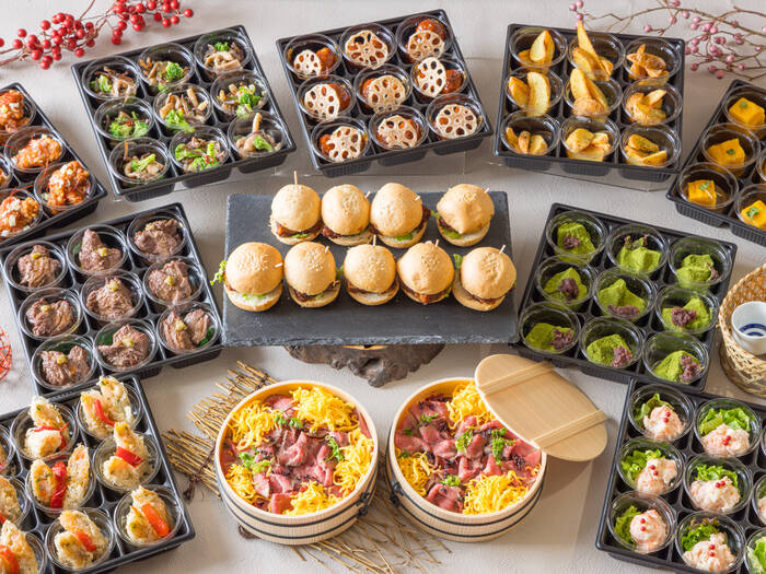 小分けブッフェ-hana-｜和創作ダイニングAKATSUKI(ワソウサク