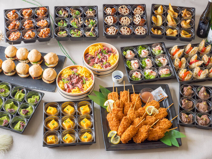 小分けブッフェ-miyabi-｜和創作ダイニングAKATSUKI(ワソウサク