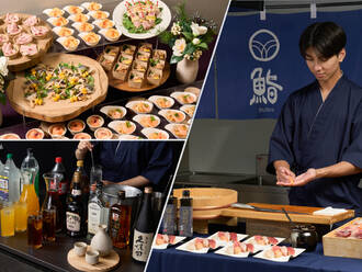 鮨ケータリングまつきコミコミプランC  【日本酒つき】サワーも飲める2時間飲み放題付き(11,000円) 