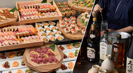 鮨ケータリングまつきコミコミプラン D 【日本酒つき】サワーも飲める2時間飲み放題付き(13,200円 / 人) - ケータリング