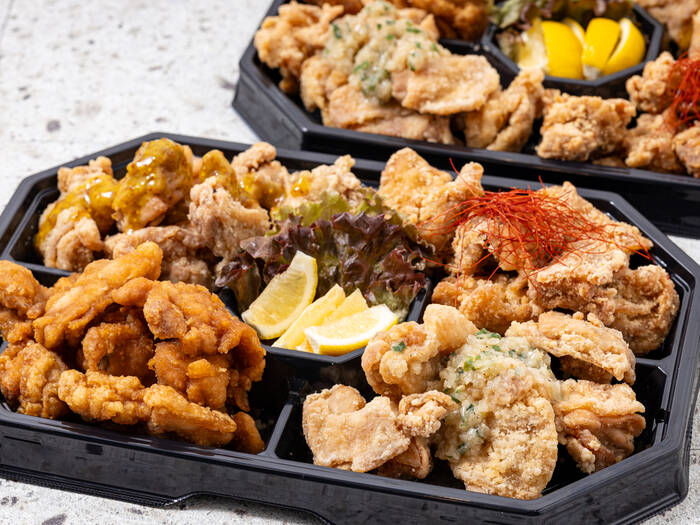 4種の味変唐揚げ・デザートまで！まんぷくプラン｜こだわり唐揚げバル