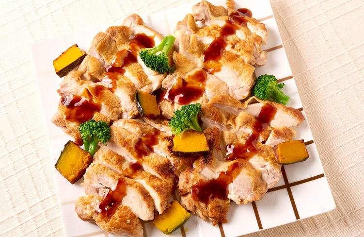 【温製】鶏肉と季節野菜のロースト