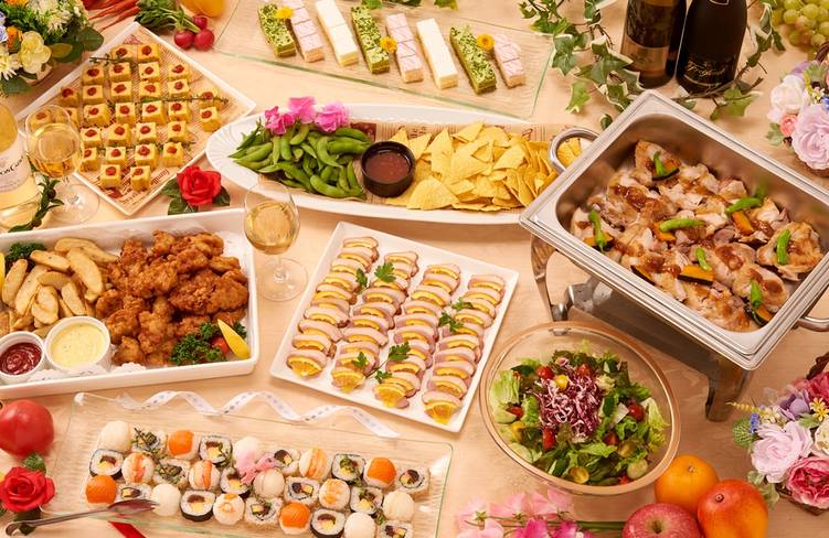 15名様分の盛り付けイメージ