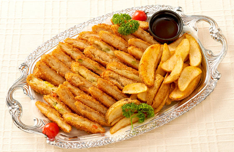 【温製】コロッケとポテトフライ