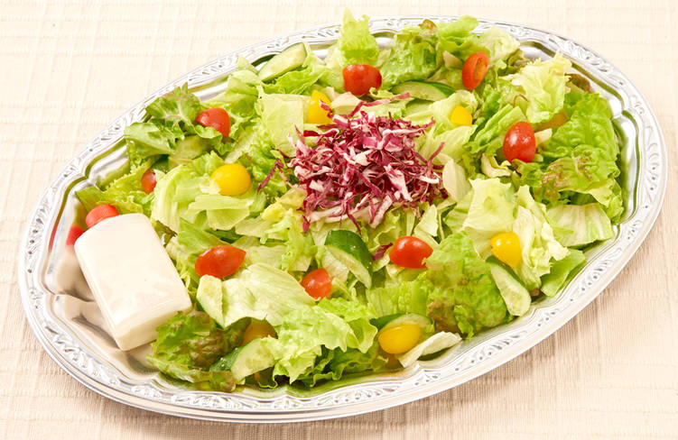 彩り野菜のシーザーサラダ