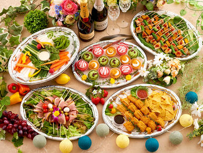 【ケーキ選択】リーズナブルフィンガーデリプラン