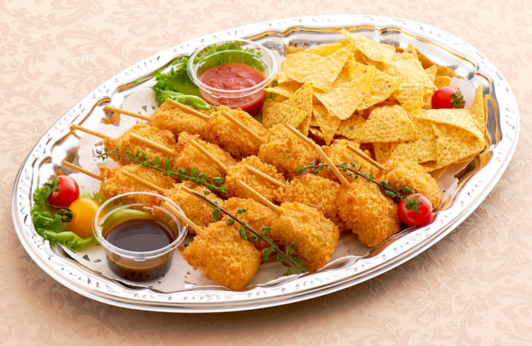 フィッシュ串カツ/トルティーヤチップス