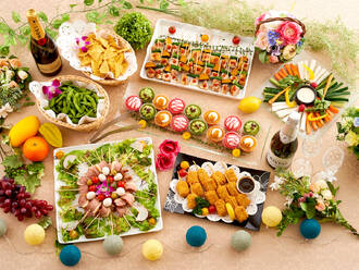 【ケーキつき】リーズナブルフィンガープラン(1,749円) 