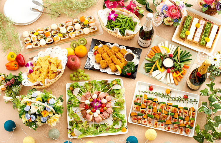 15名様分の盛り付けイメージ