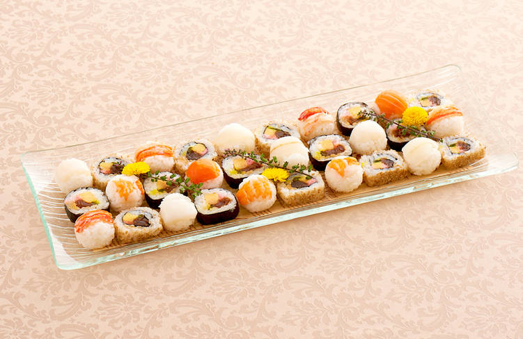手まり寿司/2種の巻き寿司