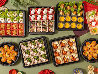 名物もしっかり入った・夢いなり軽食プラン