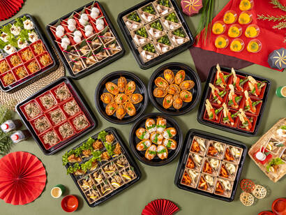 和食コースに3種のいなり・夢いなり満足プラン