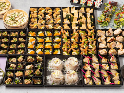 小分け和食ブッフェ‐富山直送 海鮮食べつくす＜三日月＞プラン