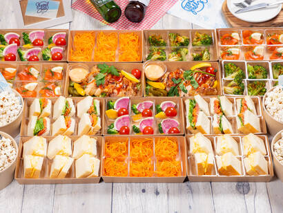 《小分けブッフェ》人気サンドとメイン＊ポピュラープラン＊