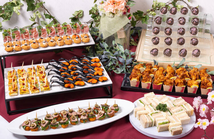 20名様分の盛り付けイメージ