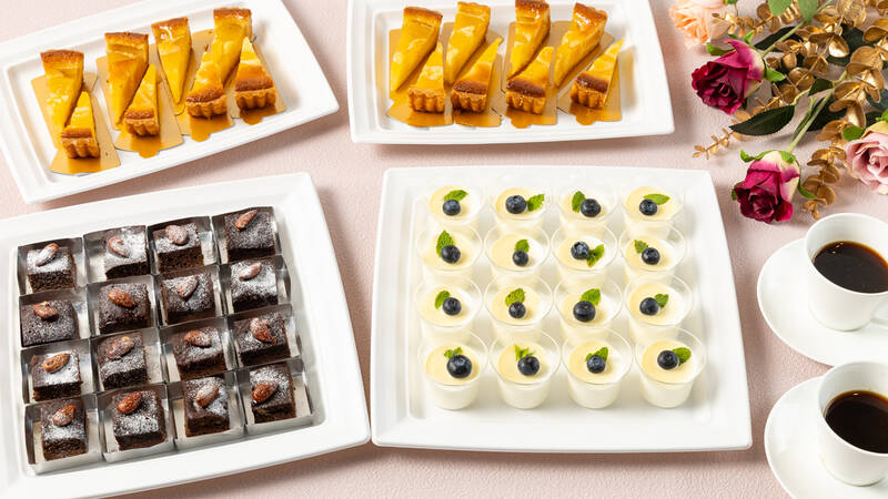 オステリアトットのスイーツ＆ドルチェ・トリオ(1,000円/人)