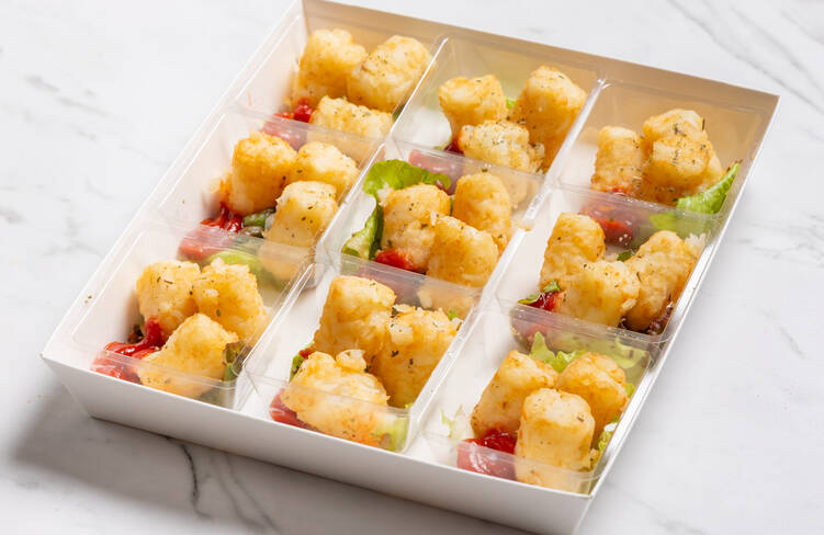 ハーブソルトのハッシュドポテト