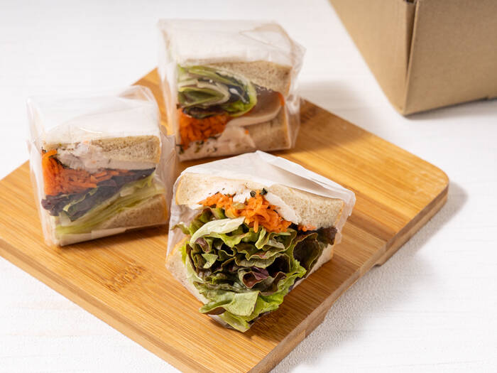 野菜サンド5種と惣菜プラン｜Spread(スプレッド) - シェフコレ