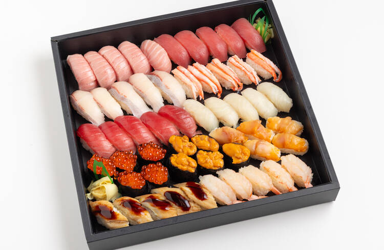 5名様分の盛り付けイメージ