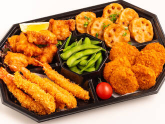 柿家すしオードブルプランB(650円) 