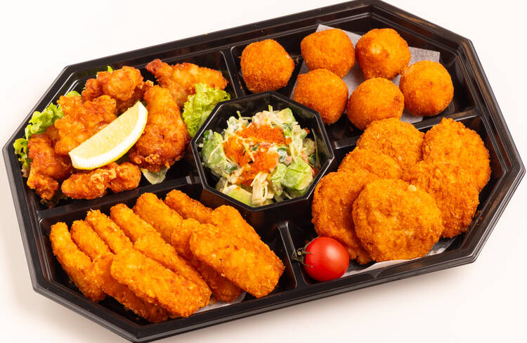 6名様分の盛り付けイメージ