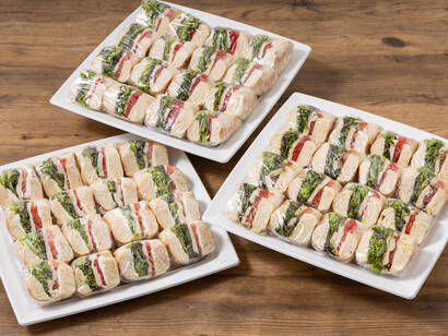 3種のN.Y.ベーグルサンドイッチプランB