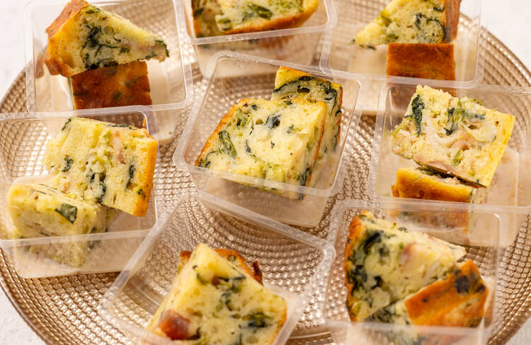 ワインのお供！名物ケークサレ